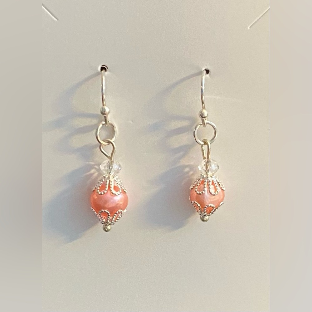 Freshwater Cultured Pearls earrings NEW